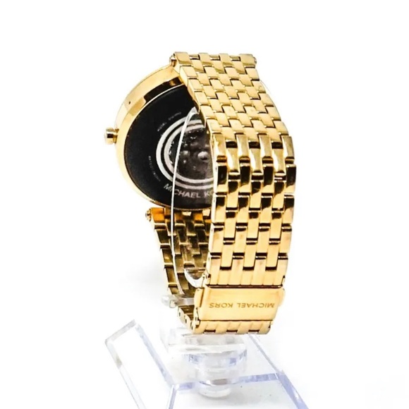 Michael Kors Access Smart Watch [Model: DW11M2] - Gold w/ Rhinestone Bezel - Picture 5 of 5